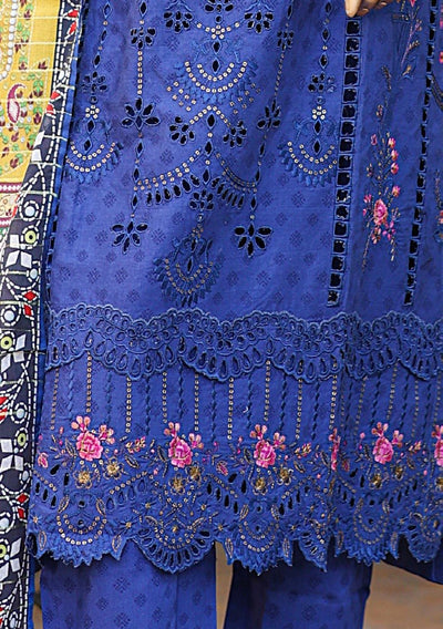 Bin Saeed Ready Made Embroidered Lawn Dress - db25108