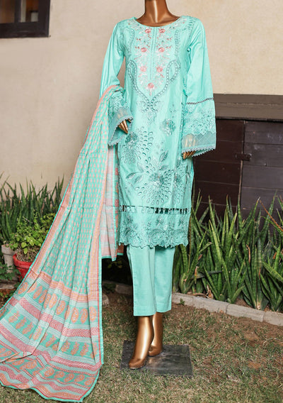 Bin Saeed Ready Made Embroidered Lawn Dress - db25127