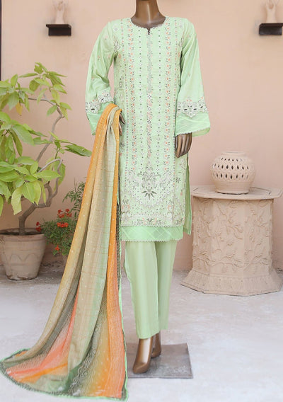 Bin Saeed Ready Made Embroidered Lawn Dress - db23515