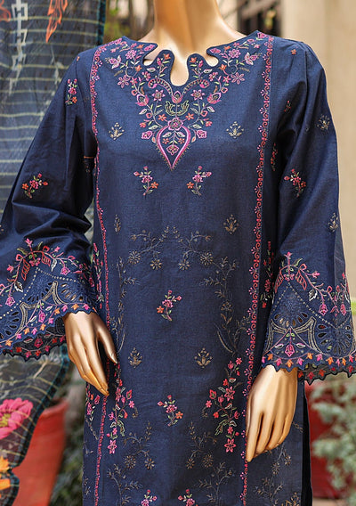 Bin Saeed Ready Made Embroidered Lawn Dress - db25112