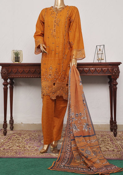 Bin Saeed Ready Made Embroidered Lawn Dress - db25673