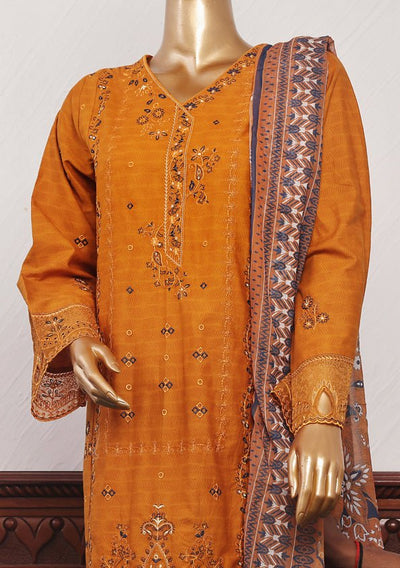 Bin Saeed Ready Made Embroidered Lawn Dress - db25673
