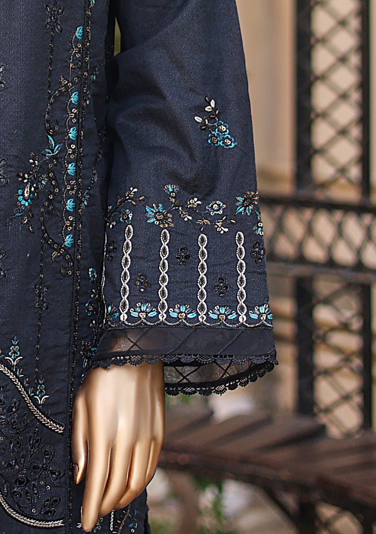 Bin Saeed Ready Made Embroidered Lawn Dress - db25107