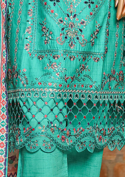 Bin Saeed Ready Made Embroidered Lawn Dress - db25124