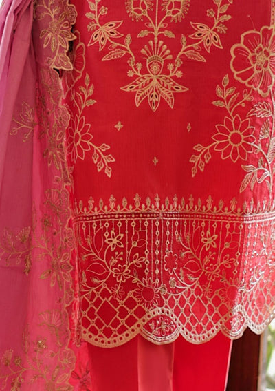 Bin Saeed Ready Made Embroidered Lawn Dress - db25448