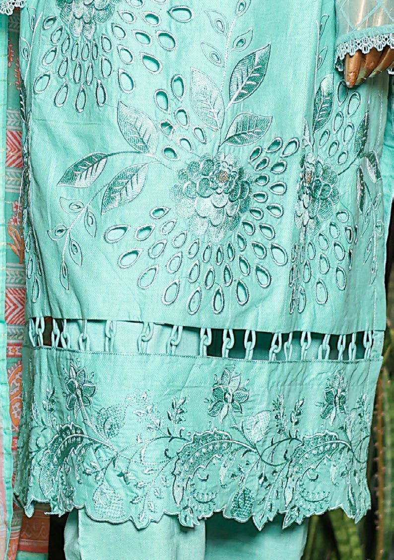 Bin Saeed Ready Made Embroidered Lawn Dress - db25127
