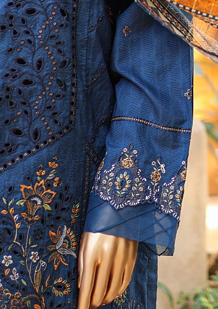 Bin Saeed Ready Made Embroidered Lawn Dress - db25125
