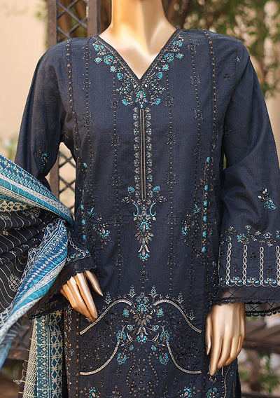 Bin Saeed Ready Made Embroidered Lawn Dress - db25107