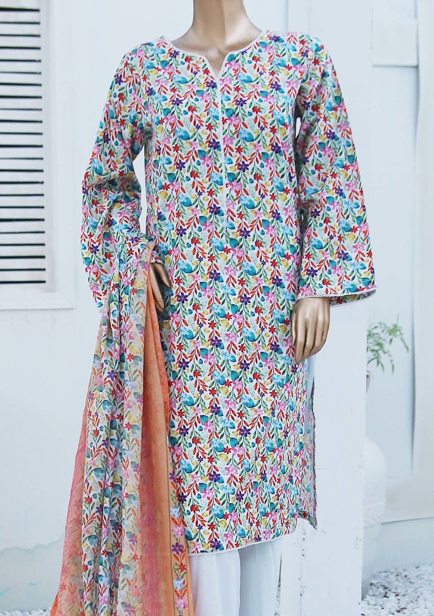 Printed cotton outlet frocks