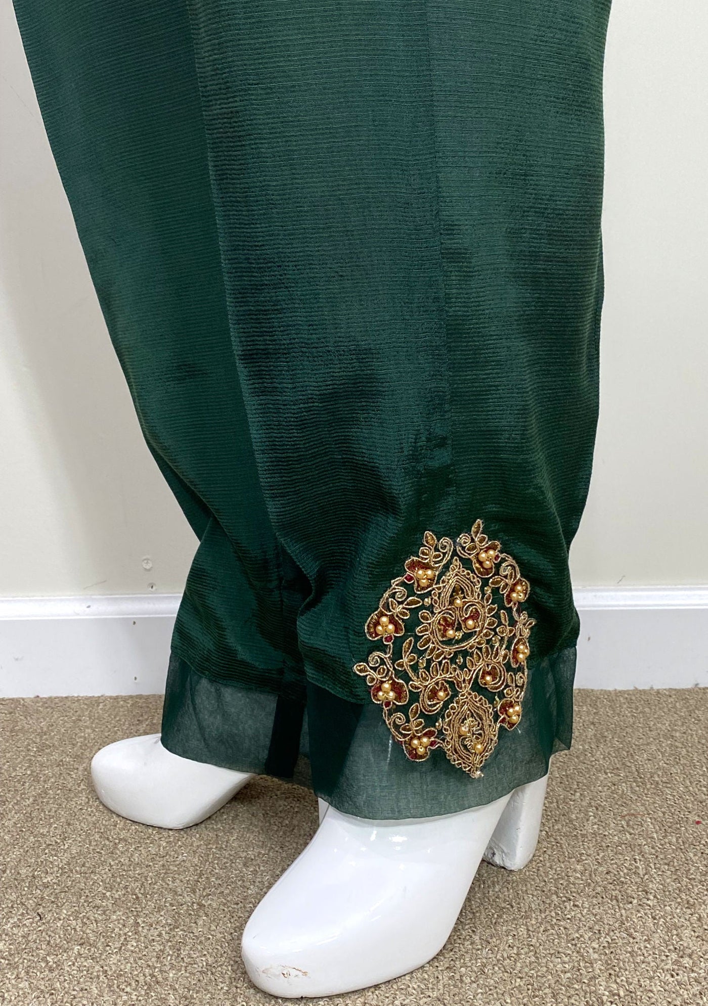 Bin Saeed Ready Made Women's Silk Trouser - db20252