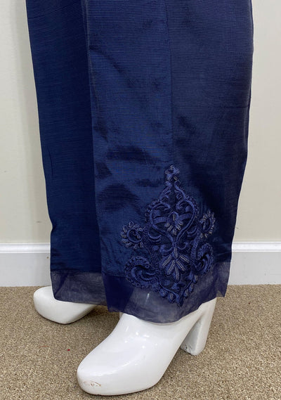 Bin Saeed Ready Made Women's Silk Trouser - db20247