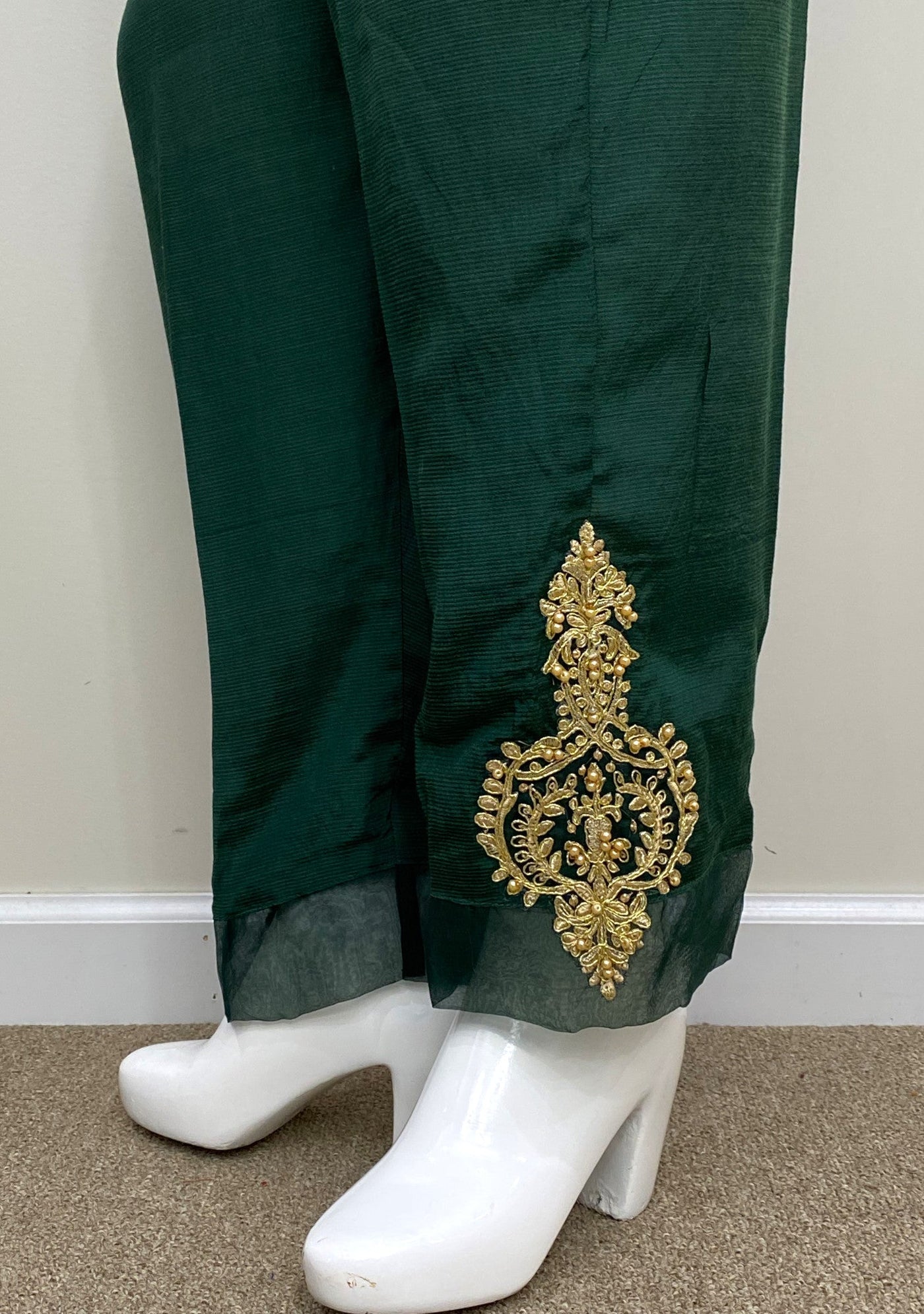 Bin Saeed Ready Made Women's Silk Trouser - db20240