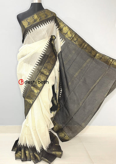 Boutique Designer Handloom Madurai Cotton Saree - db21266