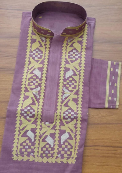 Boutique Designer Jamdani Work Cotton Punjabi - db18800