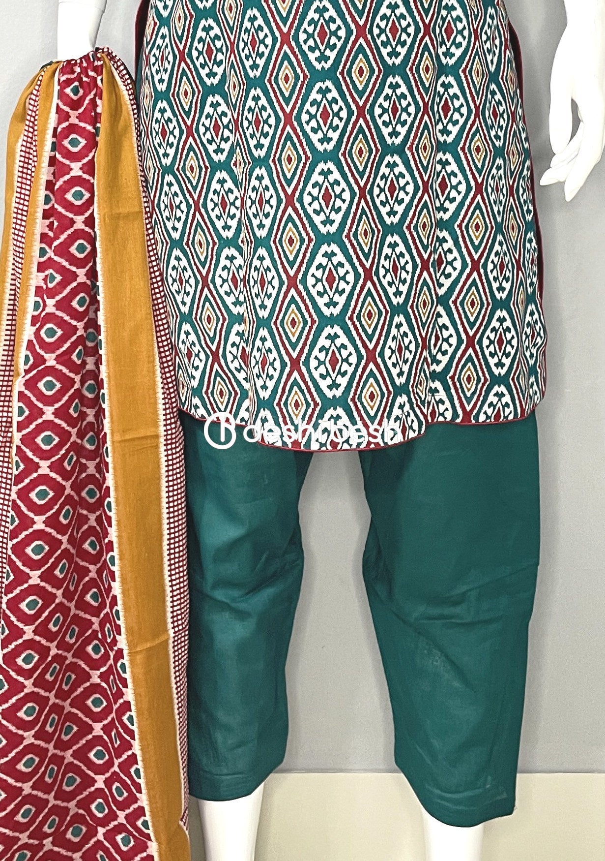 Boutique Designer Printed Soft Cotton Salwar Suit - db19128