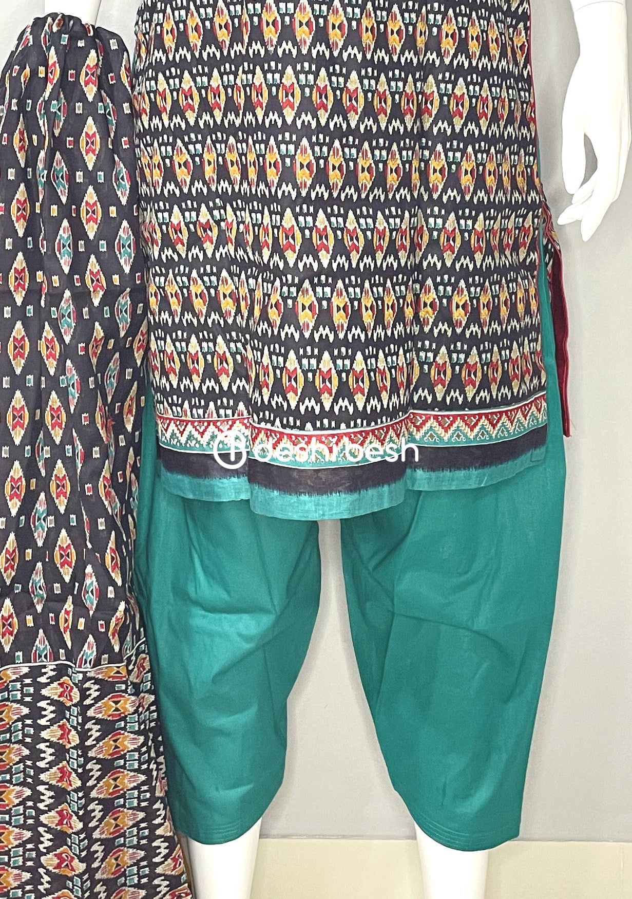Boutique Designer Printed Soft Cotton Salwar Suit - db19133