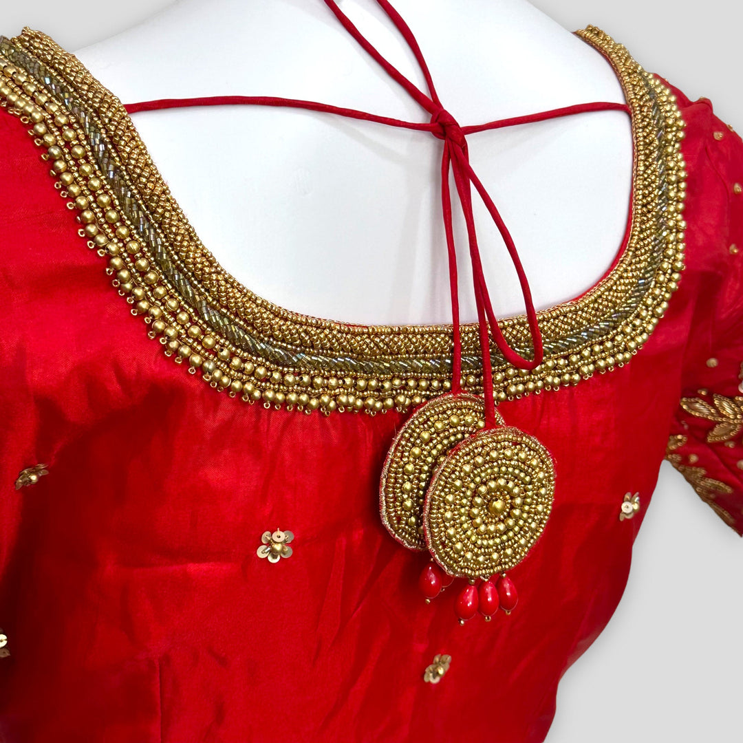 Boutique Designer Ready Made Bridal Blouse, image size:1080x1080