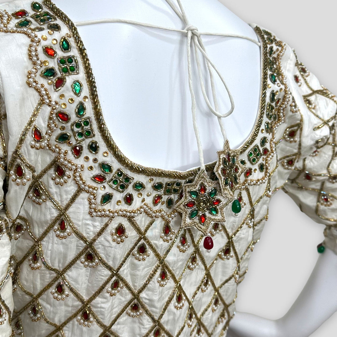 Designer blouse bridal deals