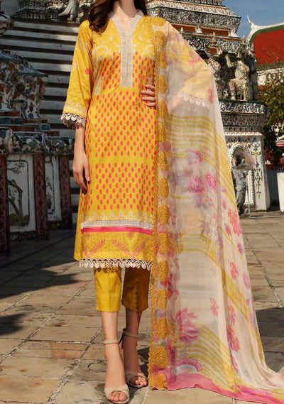Charizma Melody Pakistani Printed Lawn Dress - db18361