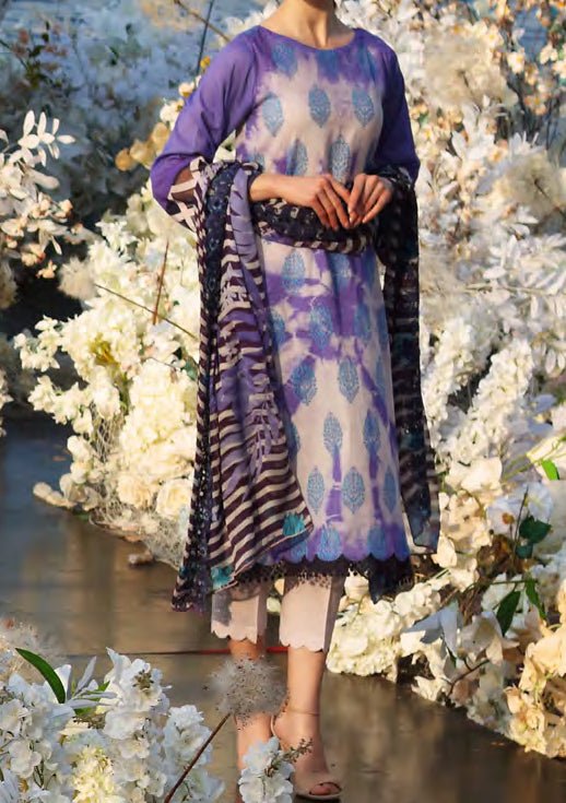 Charizma Melody Pakistani Printed Lawn Dress - db18359