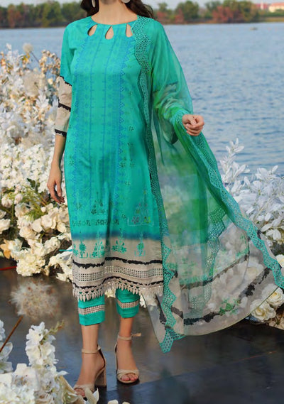 Charizma Melody Pakistani Printed Lawn Dress - db18369