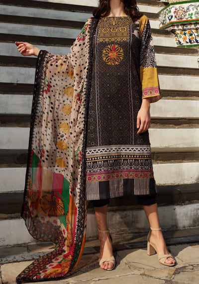 Charizma Melody Pakistani Printed Lawn Dress - db18370