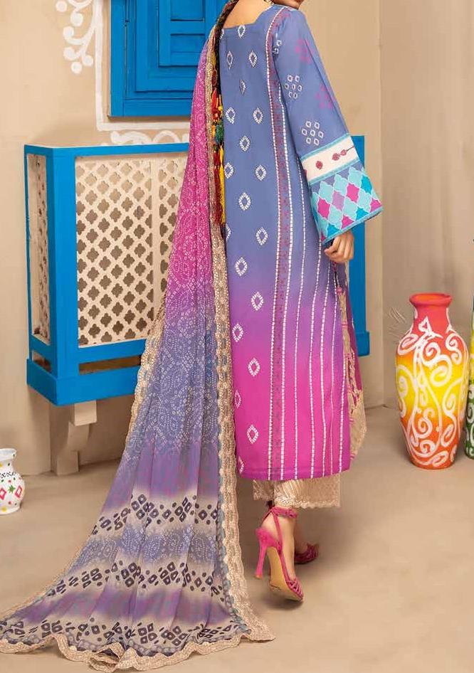 Charizma Signature Chunri Embroidered Pakistani Lawn Dress - db15955 Charizma Signature Chunri Embroidered Pakistani Lawn Dress - db15955