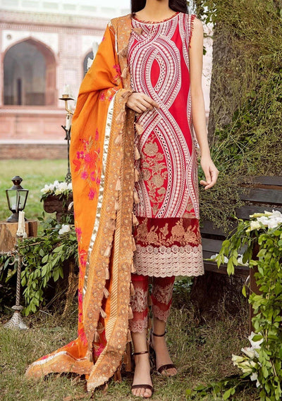 Charizma Signature Luxury Pakistani Lawn Dress: Deshi Besh.