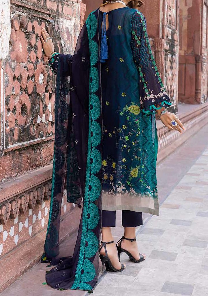 Charizma Swiss Miss Embroidered Pakistani Voil Dress - db19048