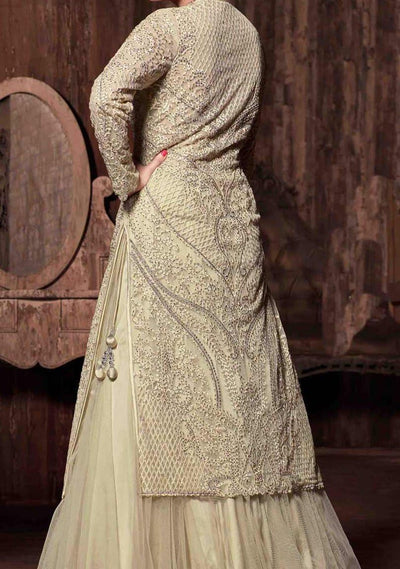 Dia Mirza In Princess Designer Lehenga Style Suit: Deshi Besh.