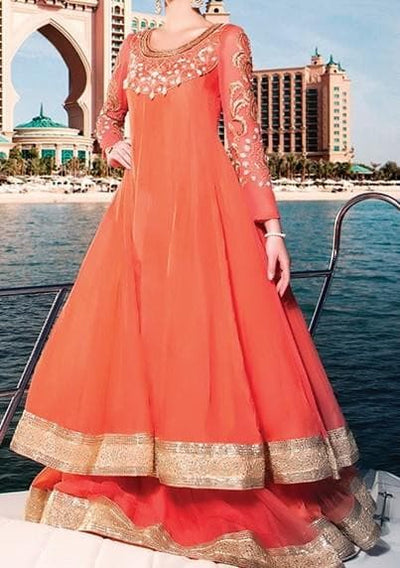 Dubai Diaries Gorgeous Designer Anarkali Suit: Deshi Besh.
