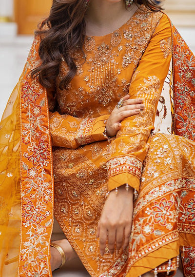 Emaan Adeel Afsanah Pakistani Chiffon Dress - db23455