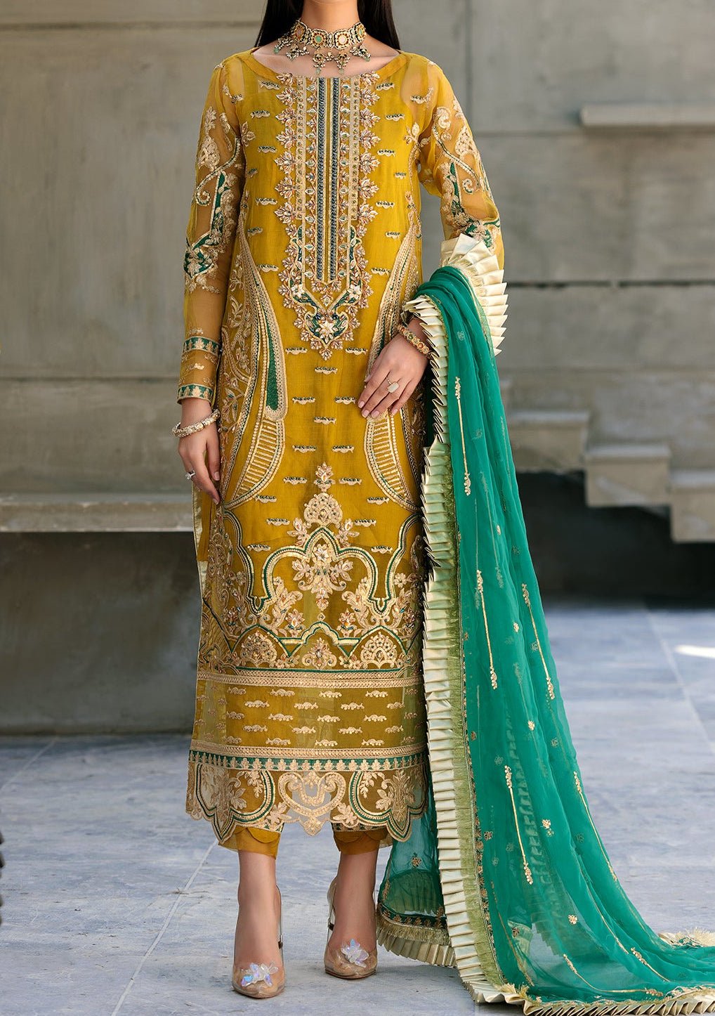 Emaan Adeel Belle Robe Luxury Pakistani Dress - db18373