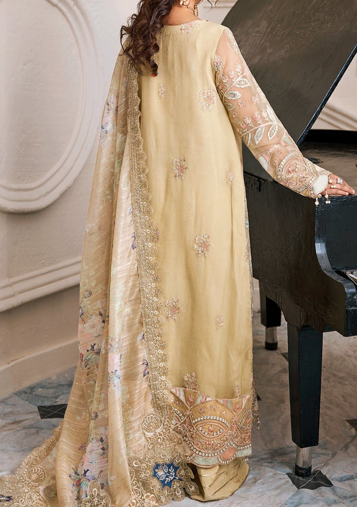Emaan Adeel designer Eshaal Luxury Pakistani Organza Dress