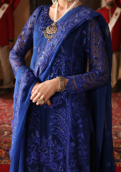 Emaan Adeel Ghazal Pakistani Luxury Chiffon Dress - db25388