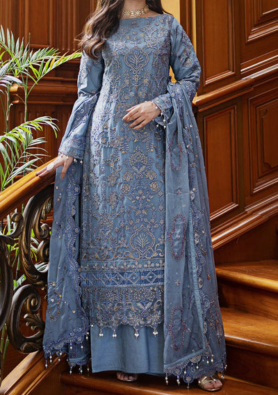 Emaan Adeel Jahanara Pakistani Chiffon Dress - db23457