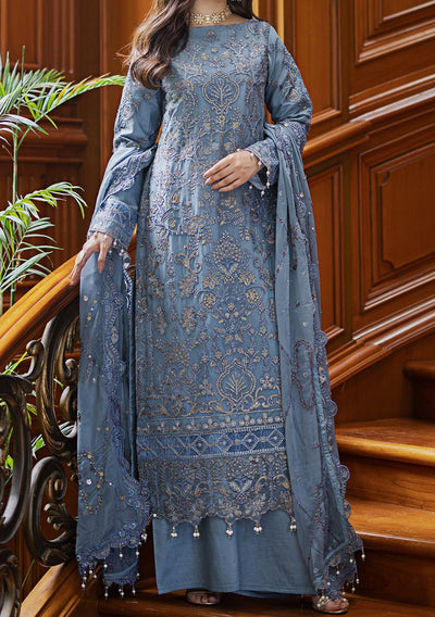 Emaan Adeel Jahanara Pakistani Chiffon Dress - db23457