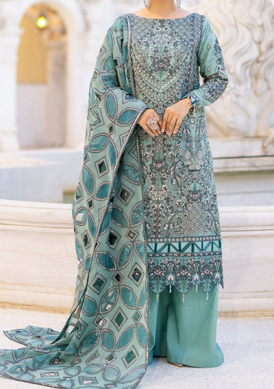 Emaan Adeel Rangreza Pakistani Luxury Chiffon Dress - db24528
