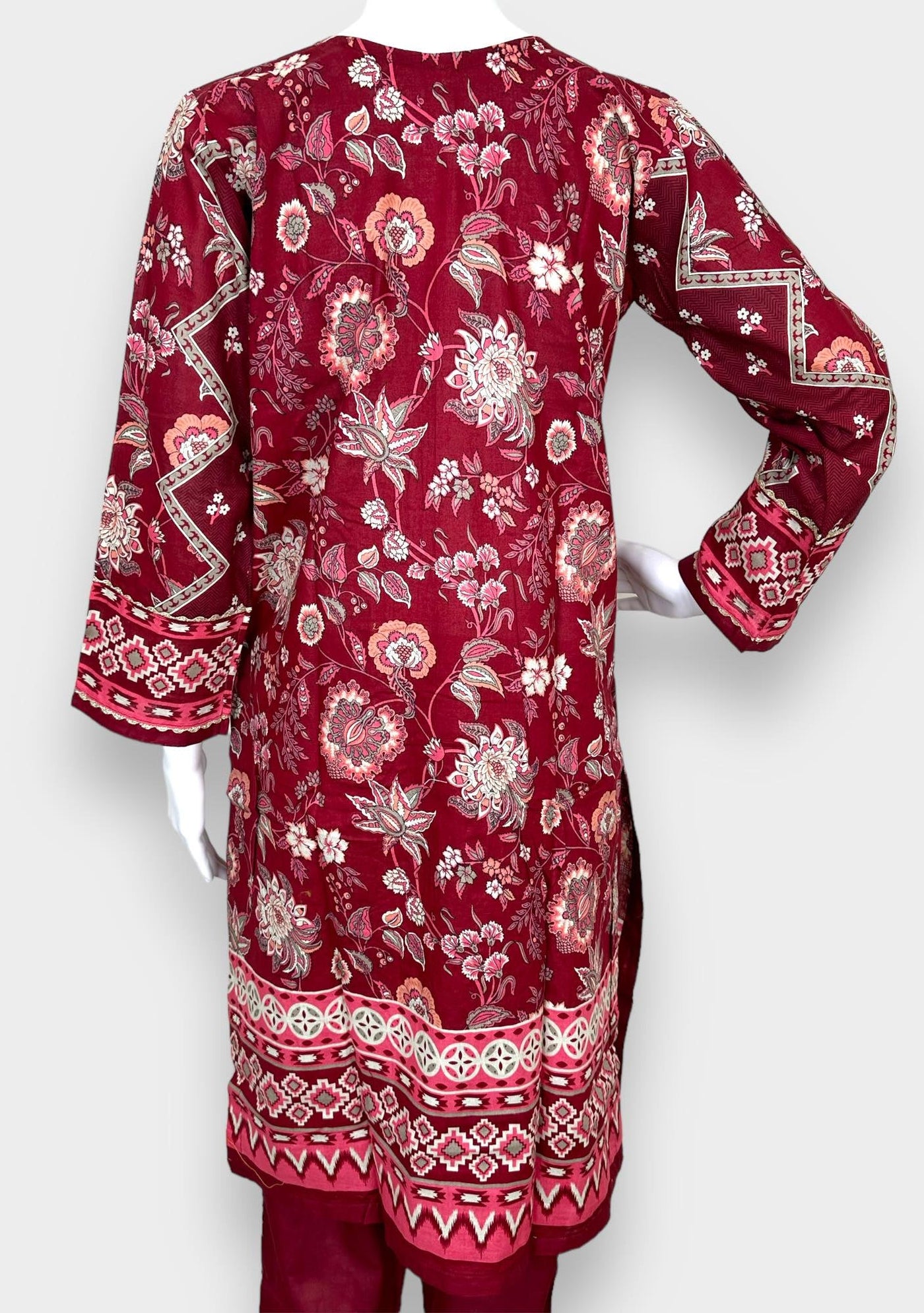 Embroidered 3 Pieces Pakistani Cotton Dress - db25684