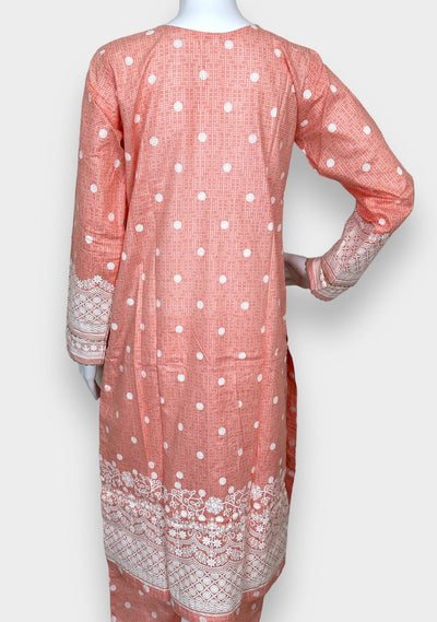 Embroidered 3 Pieces Pakistani Cotton Dress - db25685