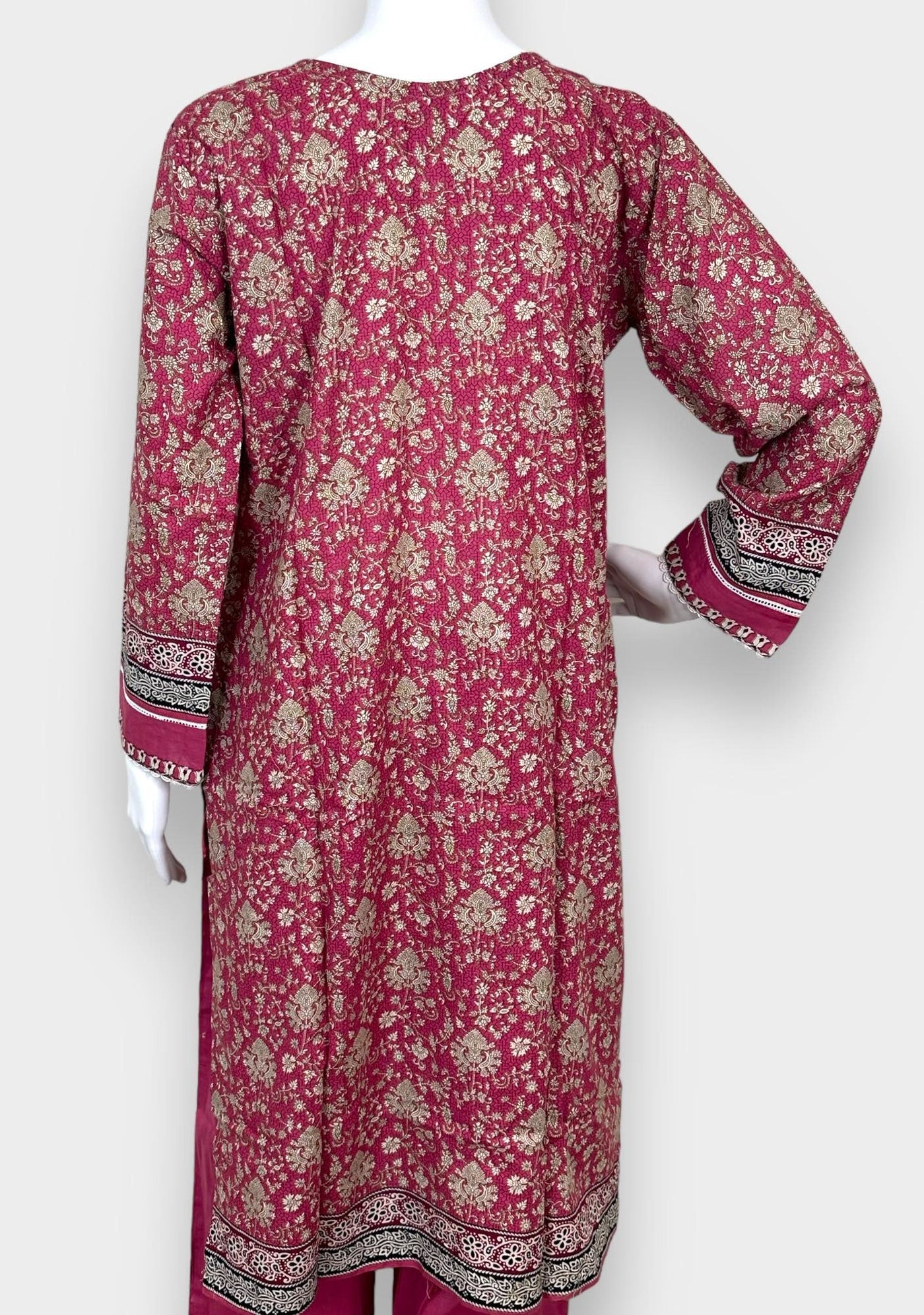 Embroidered 3 Pieces Pakistani Cotton Dress - db24359