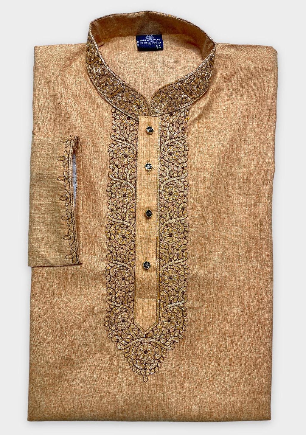 Embroidered Mixed Cotton Punjabi - db21707