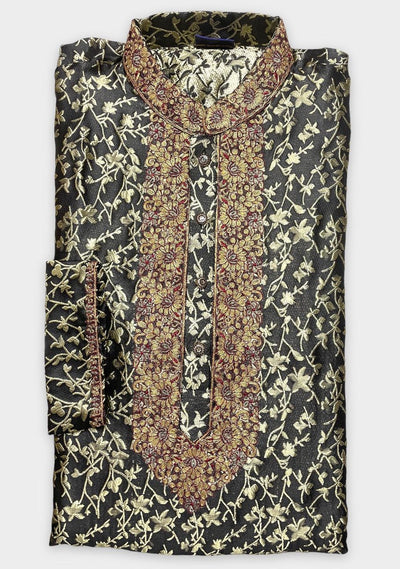Embroidered Mixed Cotton Punjabi - db21701