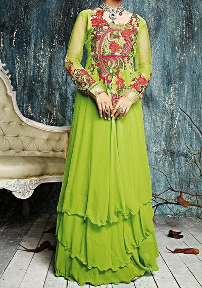 Eternal Design Gorgeous Long Style Anarkali Suit: Deshi Besh.