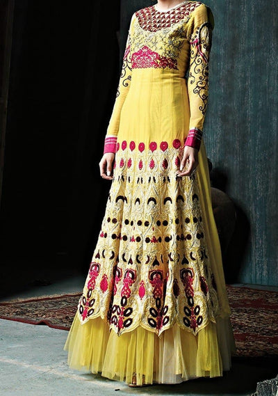 Eternal Design Gorgeous Long Style Anarkali Suit: Deshi Besh.