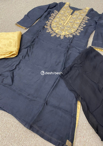 Exclusive Boutique Designer Heavy Embroidered Salwar Suit - db18974