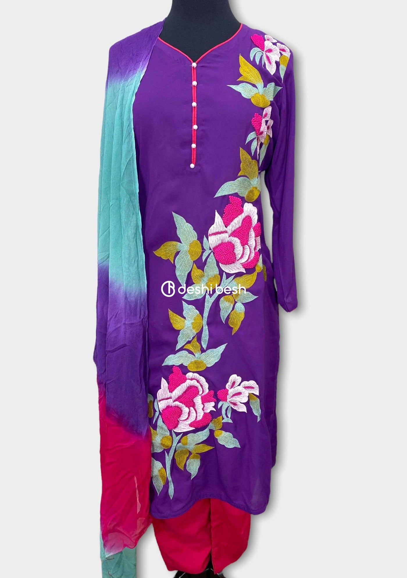 Exclusive Boutique Designer Heavy Embroidered Salwar Suit - db18968