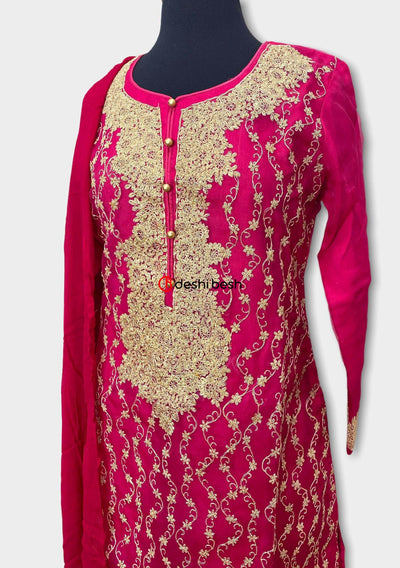 Exclusive Boutique Designer Heavy Embroidered Salwar Suit - db18964