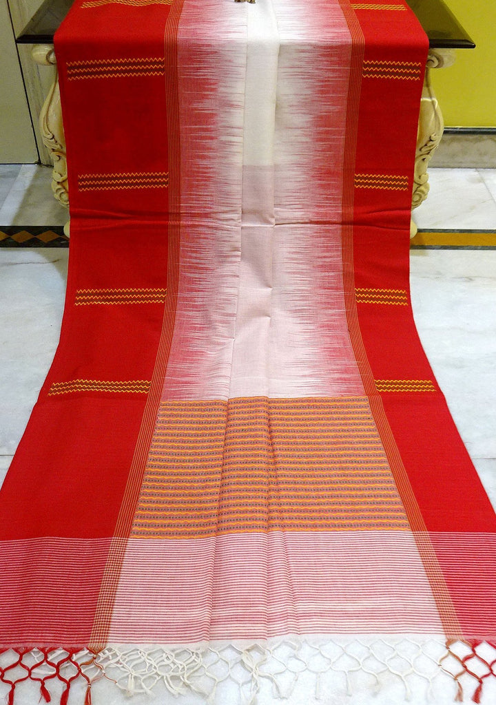 Black White Bengal Handloom Khadi Sarees Get Extra 10% Discount on All –  Dailybuyys