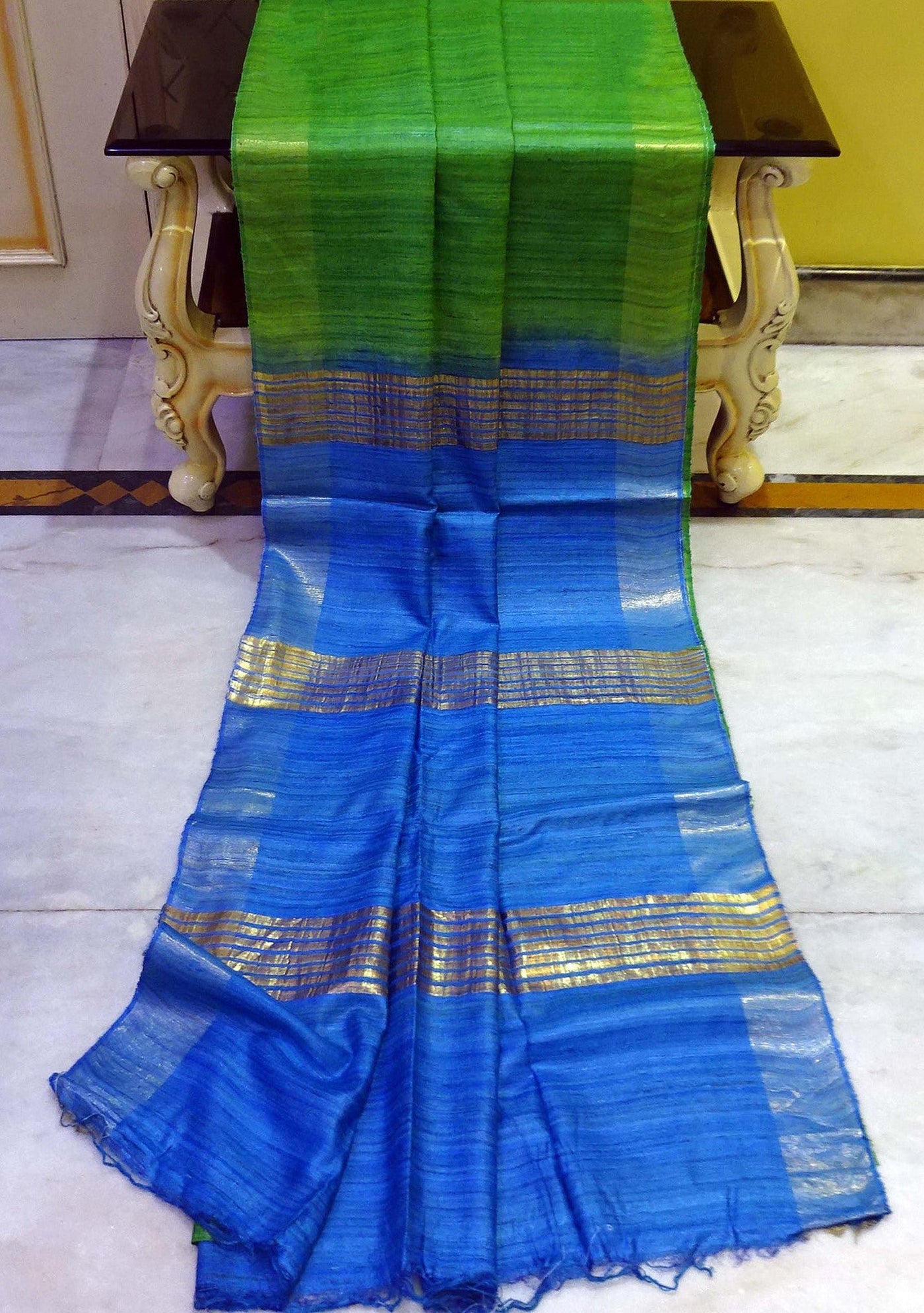 Exclusive Traditional Designer Tussar Silk Saree - db17934